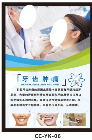 牙齿肿痛图片
