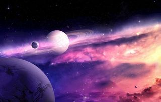 地球曙光背景图片