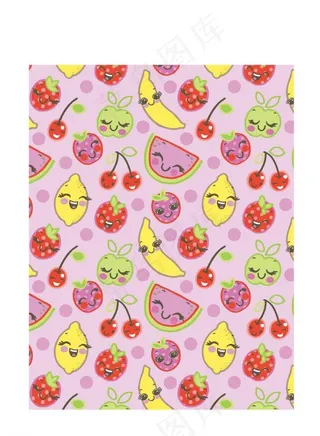 无缝卡通底纹背景图片