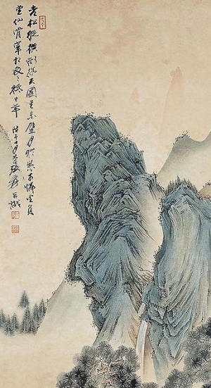 国画山水图片