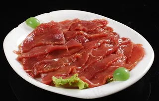 高清肥牛羊肉卷火锅原料食材图片