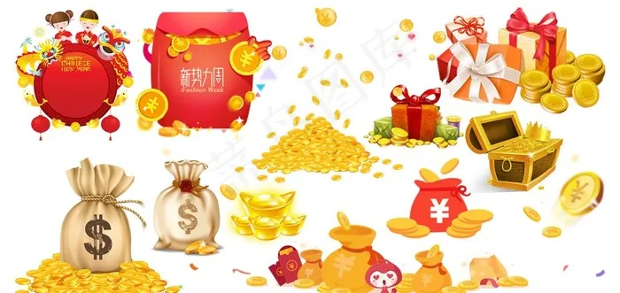 钱袋图片psd模版下载