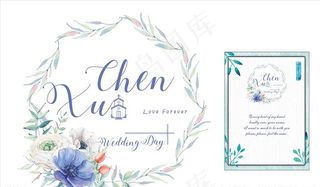 婚礼 迎宾牌图片
