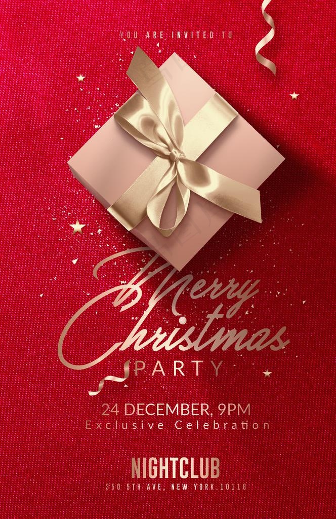 圣诞节海报图片