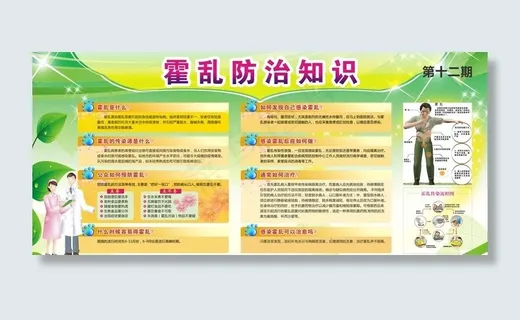 预防霍乱知识宣传栏图片