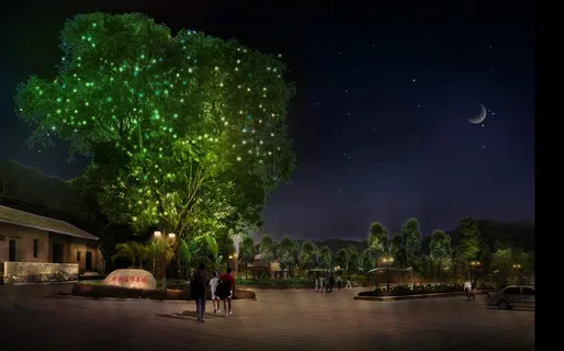 夜景效果图图片