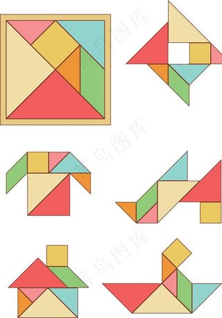 七巧板图片