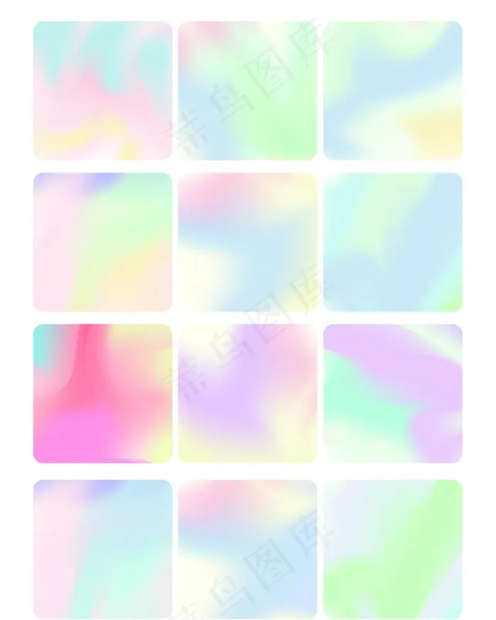 梦幻全息渐变图片