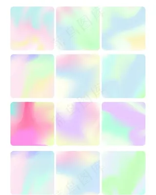 梦幻全息渐变图片