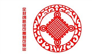 中国结标识  中国结雕刻图片