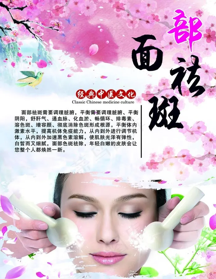 美容展板 面部祛斑 理疗 养生图片(2362X3150(DPI:100))psd模版下载