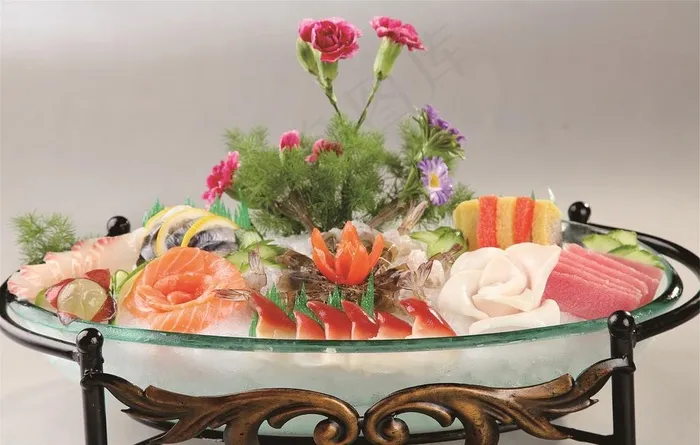 刺身拼盘图片