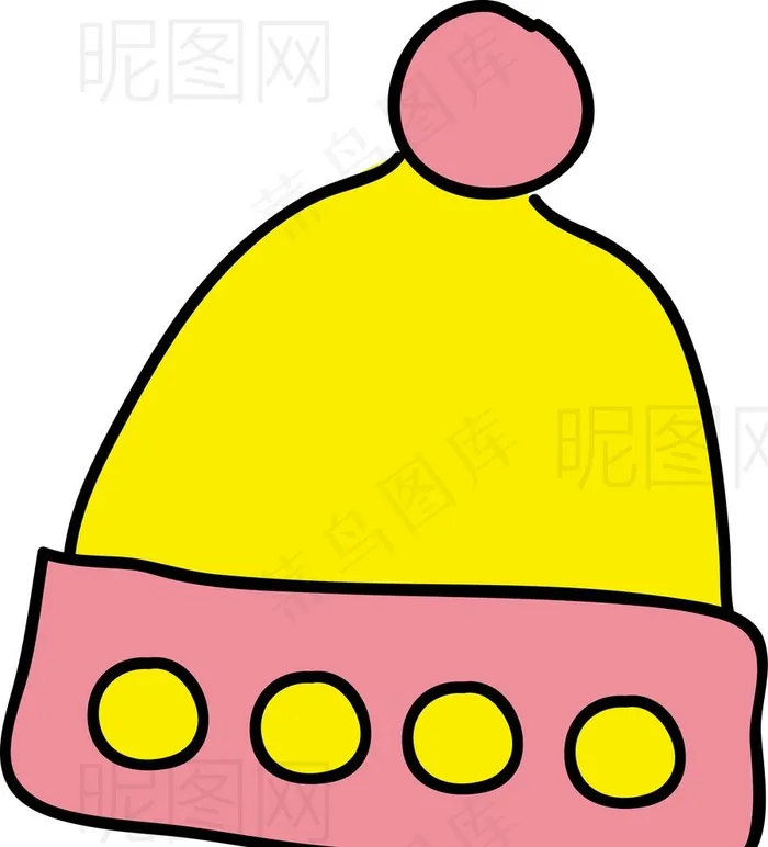 针织帽图片eps,ai矢量模版下载