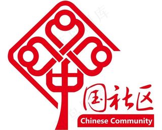矢量中国社区logo图片