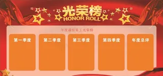 光荣榜图片