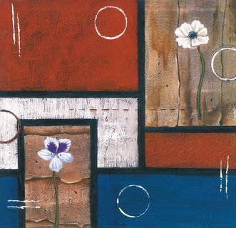 抽象油画装饰画图片