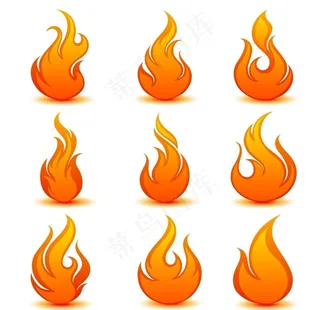 火焰标志图片