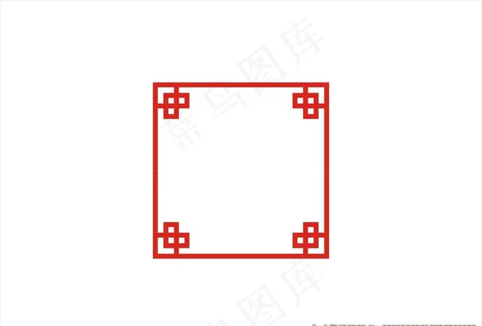 中式边框图片cdr矢量模版下载