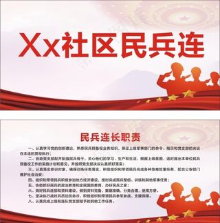 民兵连制度图片