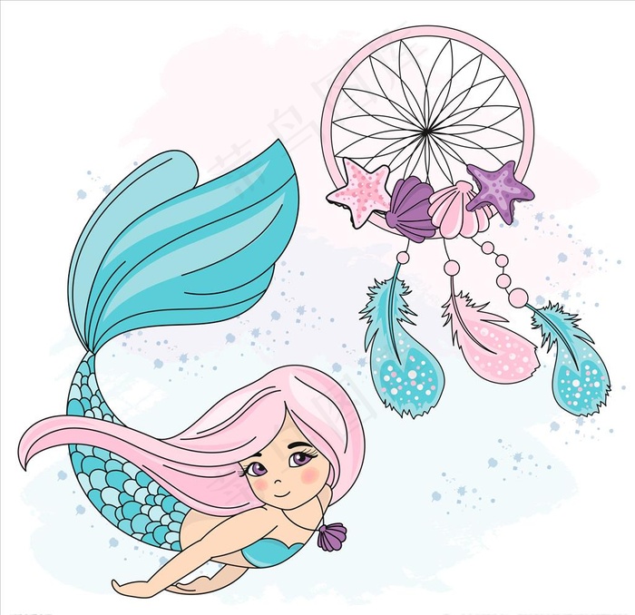 美人鱼图片