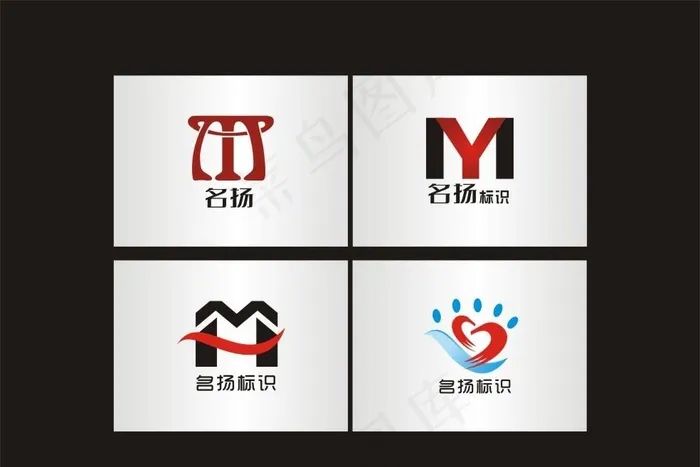 名扬标识LOGO图片cdr矢量模版下载