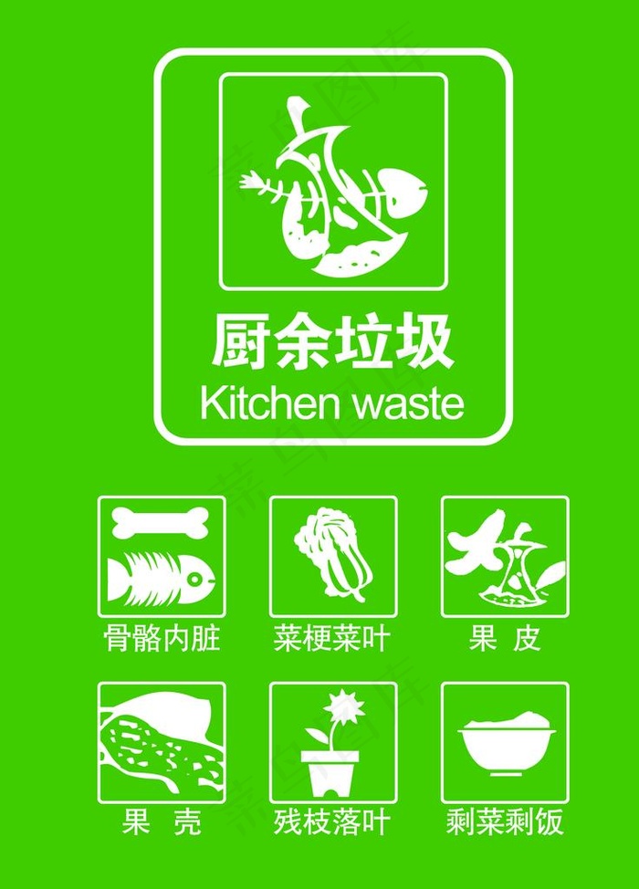 厨余垃圾图片