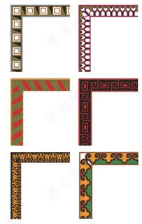 传统花纹边框图片