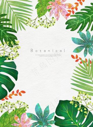 简约创意小清新手绘插画海报图片