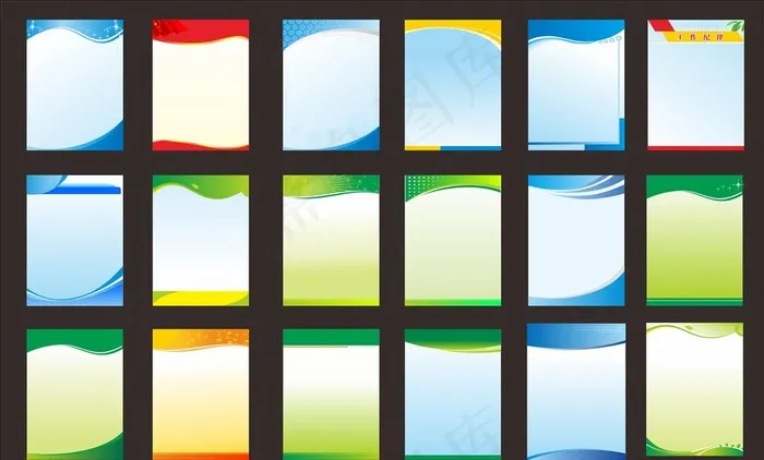 展板模板图片cdr矢量模版下载