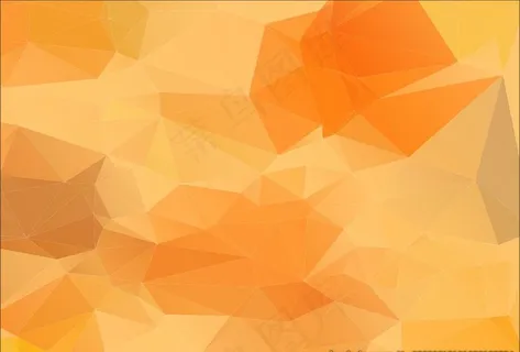 黄色几何炫彩 黄色背景图片
