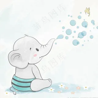卡通大象图片 卡通大象图片