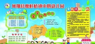 幼儿园展板图片