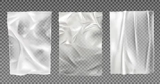 透明褶皱图片