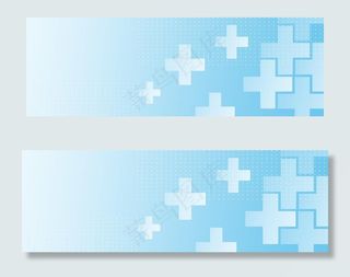 蓝色医疗背景图片