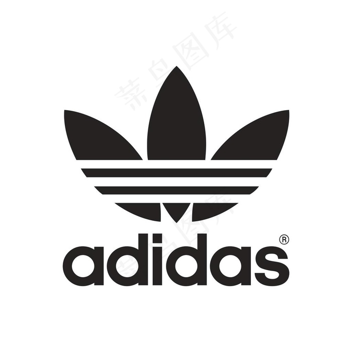 Adidas品牌LOGO图片eps,ai矢量模版下载