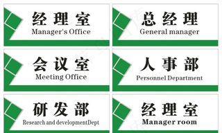 科室牌图片