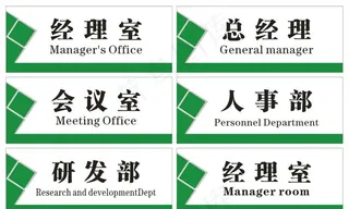 科室牌图片
