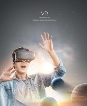 VR地产海报图片