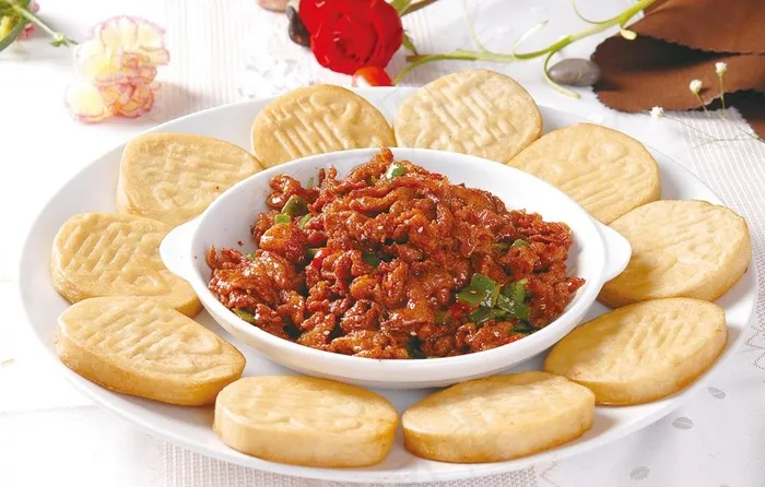 西饼羊肉图片