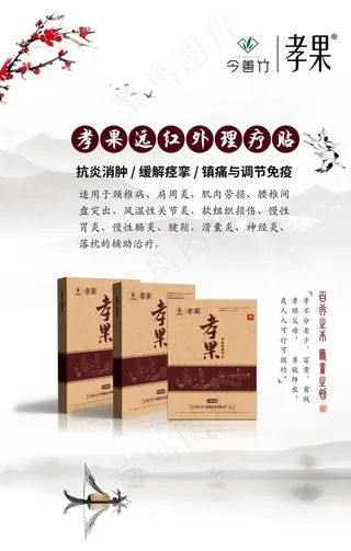孝果理疗贴图片