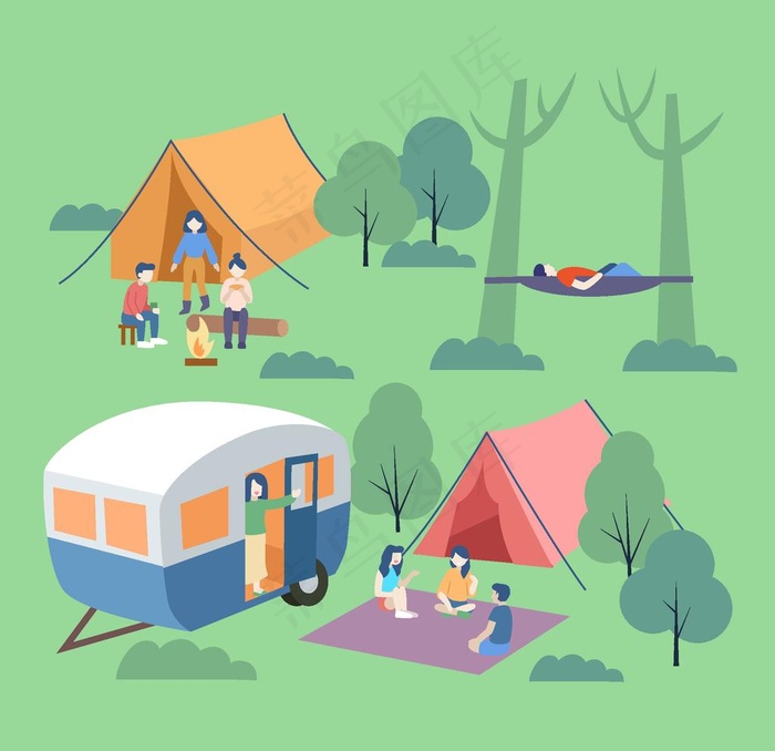 露营图片