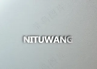 金属图案样机图片