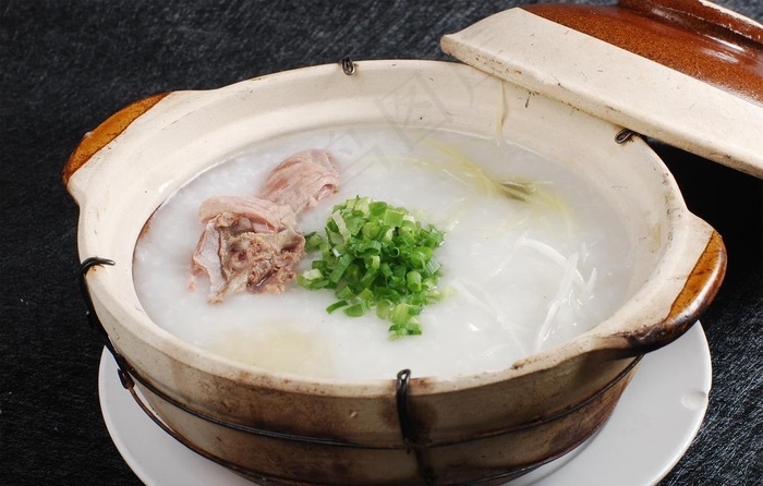 咸猪骨粥图片