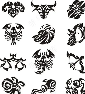 十二星座图片 十二星座图片