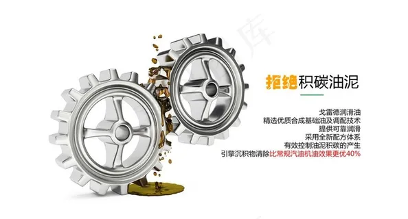 润滑油海报图片