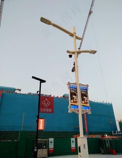 智能灯杆图片