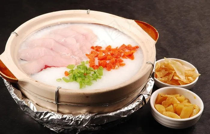 蟹黄鱼片粥图片