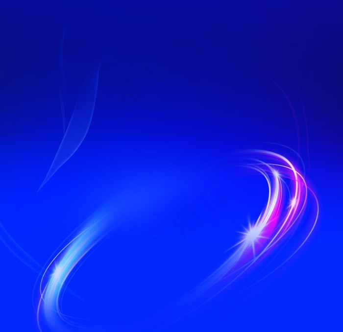 蓝色星空图片
