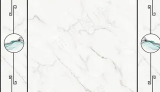 大理石背景墙图片