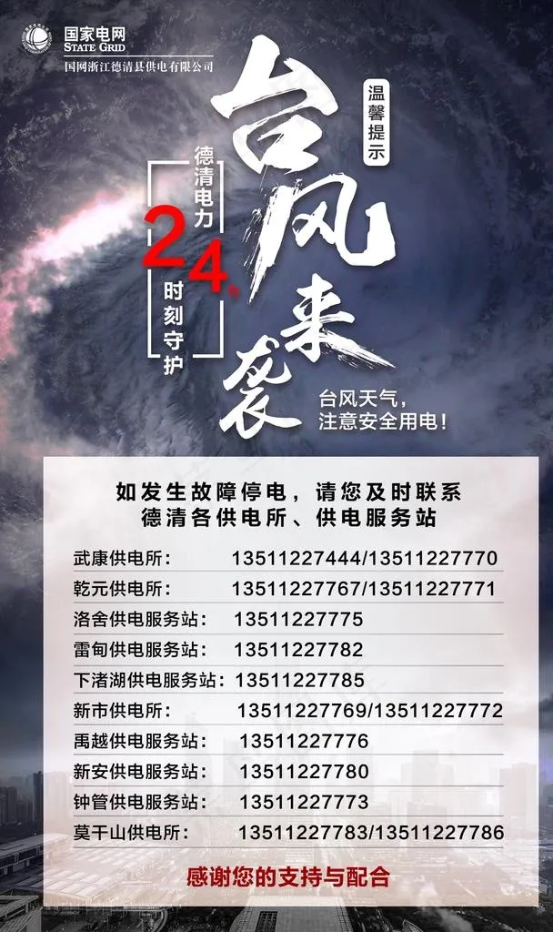台风来袭图片(1772X2835(DPI:150))psd模版下载